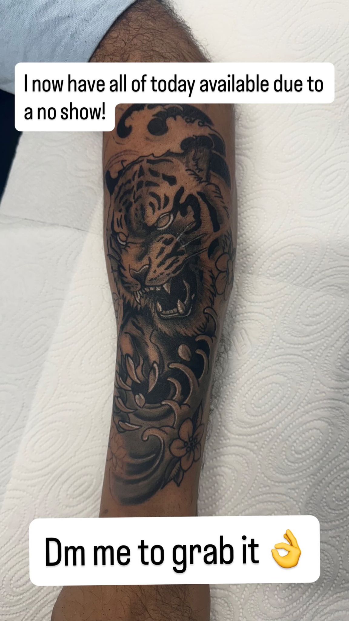 Bespoke tattoo by Ashley or Beth at Lost Soul Tattoo